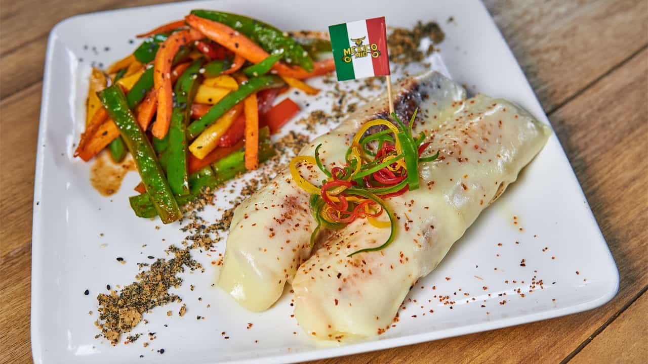 ENCHILADA ITALIANA DE SALMÓN